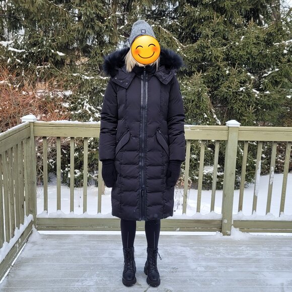 RUDSAK Jackets & Blazers - RUDSAK Black Puffer Jacket with Fur Hood